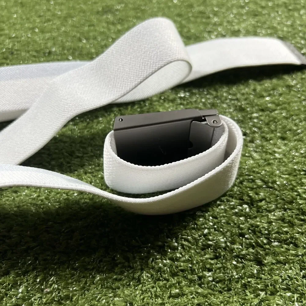 Under Armour Mens UA Webbing Golf Belt White Adjustable NWOT